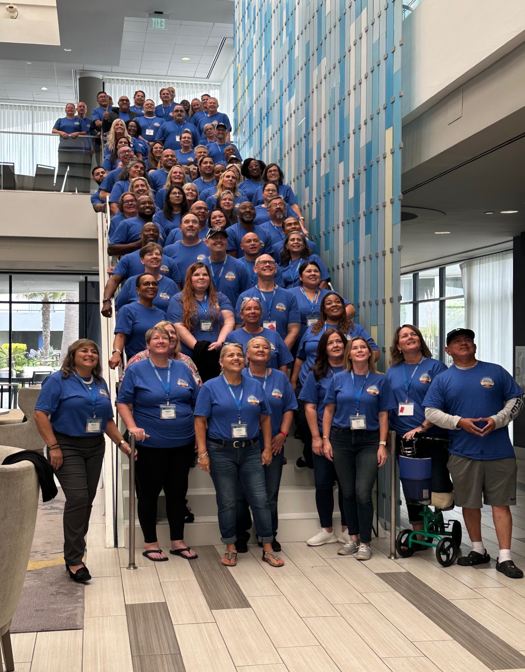 Educators gathered at a Teacher Clarity professional development event